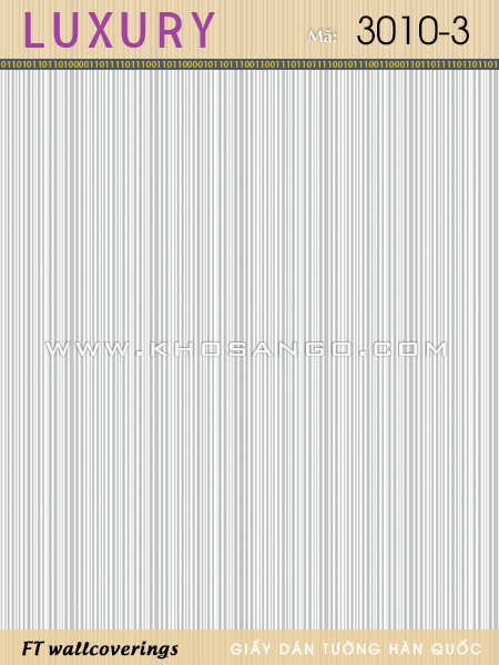 Giấy Dán Tường Luxury 3010-3 Giấy Dán Tường Luxury 3010-3