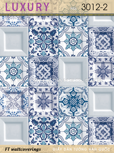 Giấy Dán Tường Luxury 3012-2 Giấy Dán Tường Luxury 3012-2