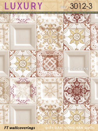 Giấy Dán Tường Luxury 3012-3 Giấy Dán Tường Luxury 3012-3