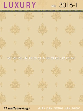 Giấy Dán Tường Luxury 3016-1 Giấy Dán Tường Luxury 3016-1