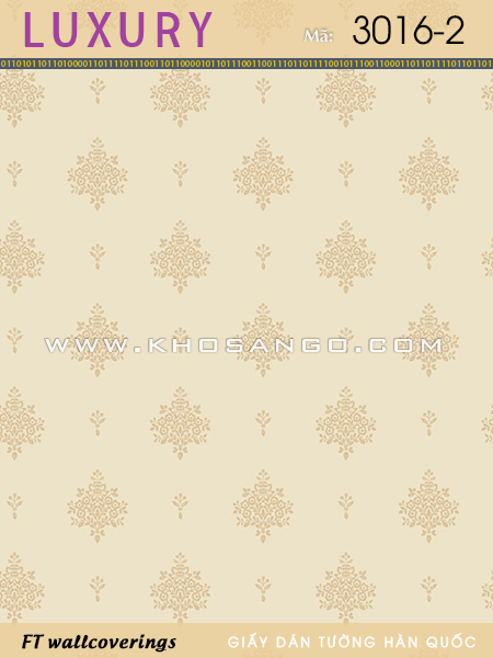 Giấy Dán Tường Luxury 3016-2 Giấy Dán Tường Luxury 3016-2