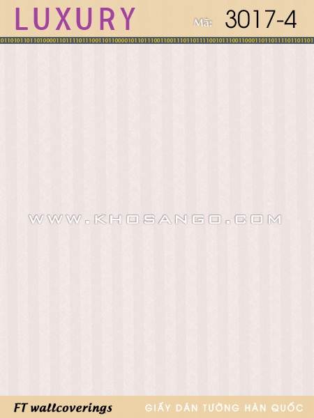 Giấy Dán Tường Luxury 3017-4 Giấy Dán Tường Luxury 3017-4