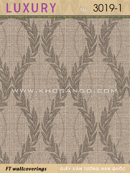 Giấy Dán Tường Luxury 3019-1 Giấy Dán Tường Luxury 3019-1