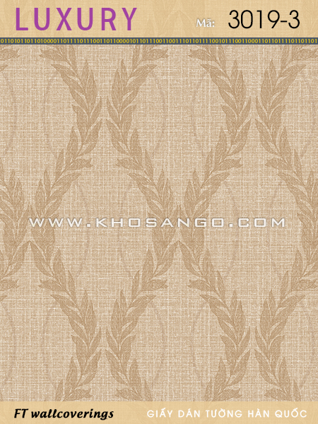 Giấy Dán Tường Luxury 3019-3 Giấy Dán Tường Luxury 3019-3