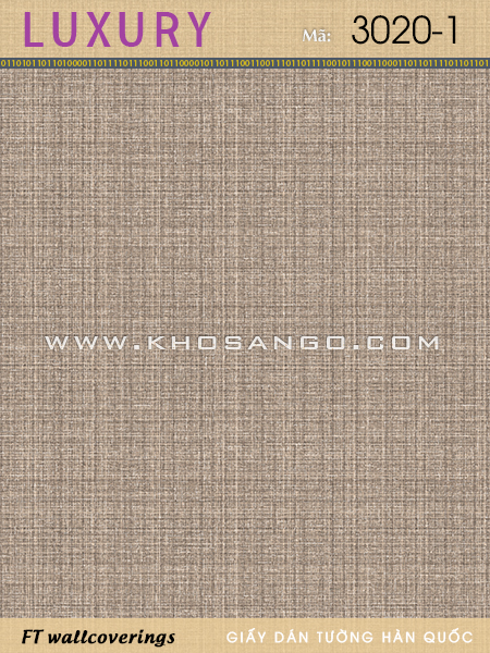 Giấy Dán Tường Luxury 3020-1 Giấy Dán Tường Luxury 3020-1