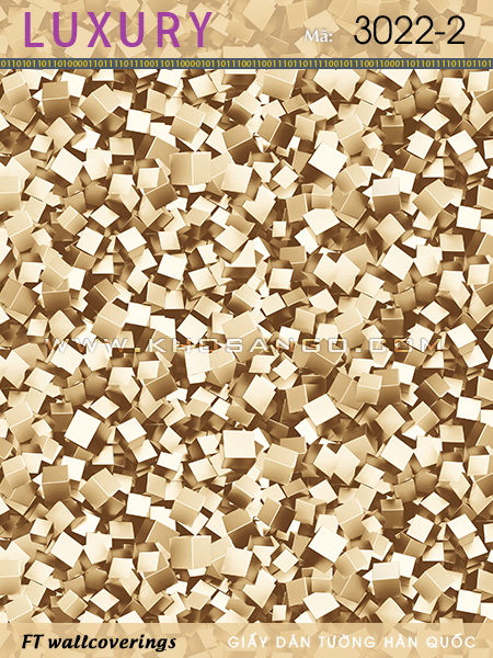 Giấy Dán Tường Luxury 3022-2 Giấy Dán Tường Luxury 3022-2
