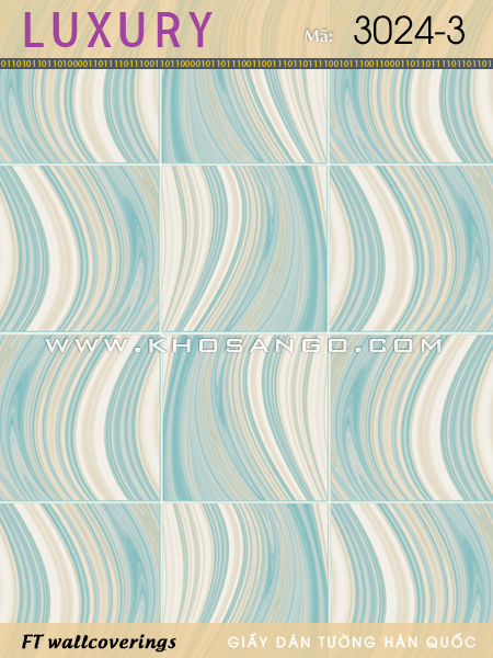Giấy Dán Tường Luxury 3024-3 Giấy Dán Tường Luxury 3024-3