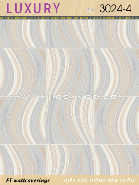 Giấy Dán Tường Luxury 3024-4 Giấy Dán Tường Luxury 3024-4