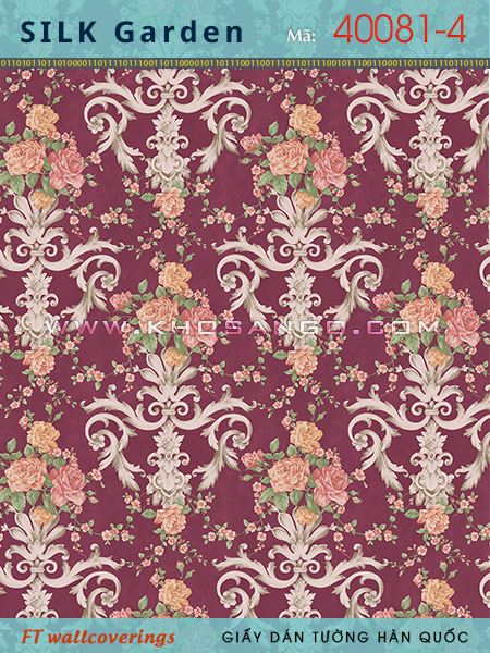 Giấy Dán Tường Silk Garden 40081-4
