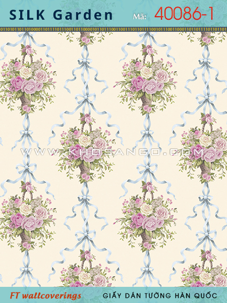Giấy Dán Tường Silk Garden 40086-1