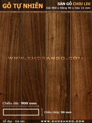 Sàn gỗ Chiu liu 900mm