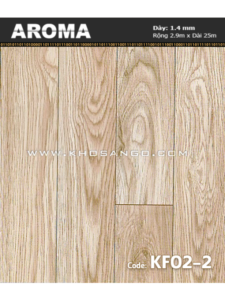 Sàn nhựa cuộn KF02-2 Sàn nhựa cuộn KF02-2