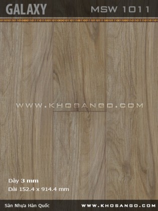 Sàn nhựa Galaxy MSW1011 Sàn nhựa Galaxy MSW1011