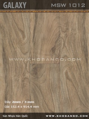 Sàn nhựa Galaxy MSW1012 Sàn nhựa Galaxy MSW1012