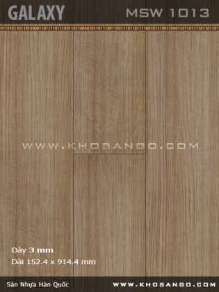 Sàn nhựa Galaxy MSW1013 Sàn nhựa Galaxy MSW1013