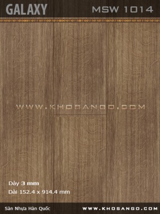 Sàn nhựa Galaxy MSW1014 Sàn nhựa Galaxy MSW1014