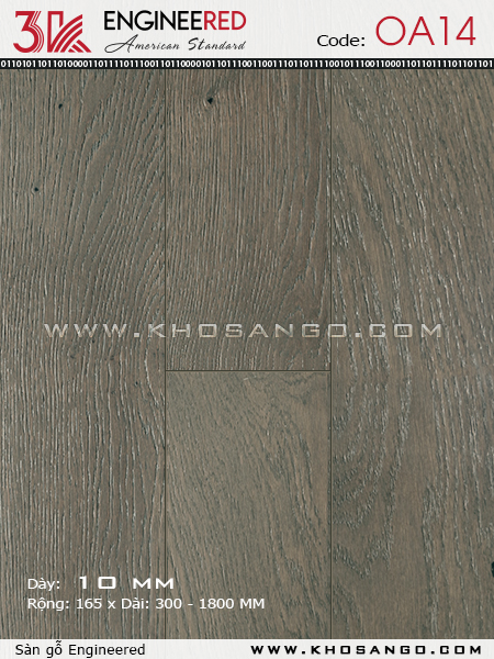 Sàn gỗ 3K Engineered OA14 Sàn gỗ 3K Engineered OA14