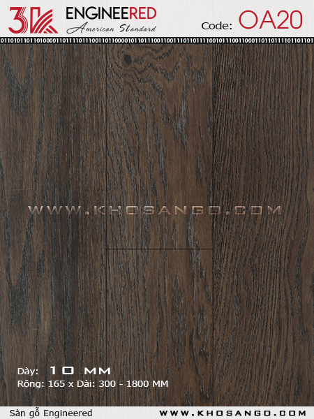 Sàn gỗ 3K Engineered OA20 Sàn gỗ 3K Engineered OA20