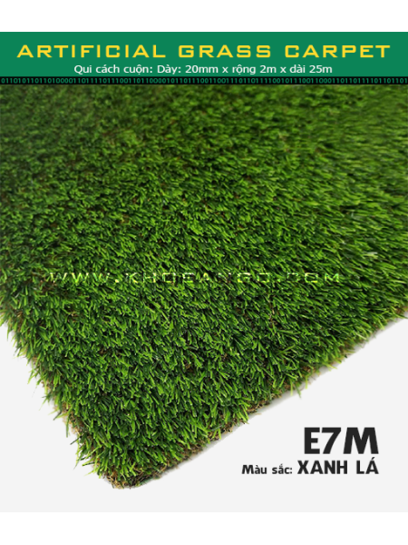 Thảm cỏ E7M-Xanh Lá Thảm cỏ E7M-Xanh Lá
