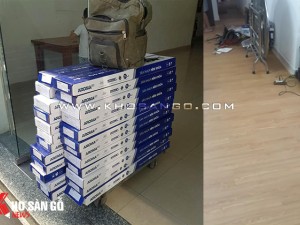 Sàn nhựa hèm khóa Aroma lót sàn trang trí tại chung cư Sài Gòn Mới, Nhà Bè     