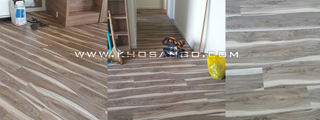 Sàn nhựa hèm khóa Kronovinyl lót sàn chung cư cao cấp Sàn nhựa hèm khóa Kronovinyl lót sàn chung cư cao cấp