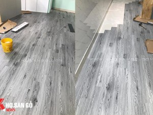 Thi công sàn nhựa 3K Vinyl tại trường mẫu giáo ở quận Gò Vấp