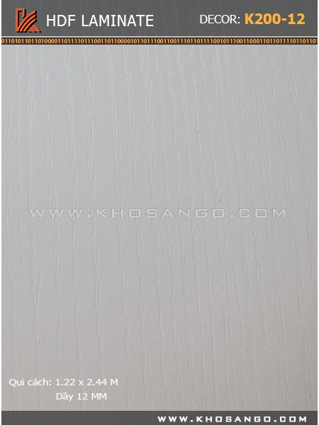 Ván lót gác HDF Laminate K200-12 Ván lót gác HDF Laminate K200-12