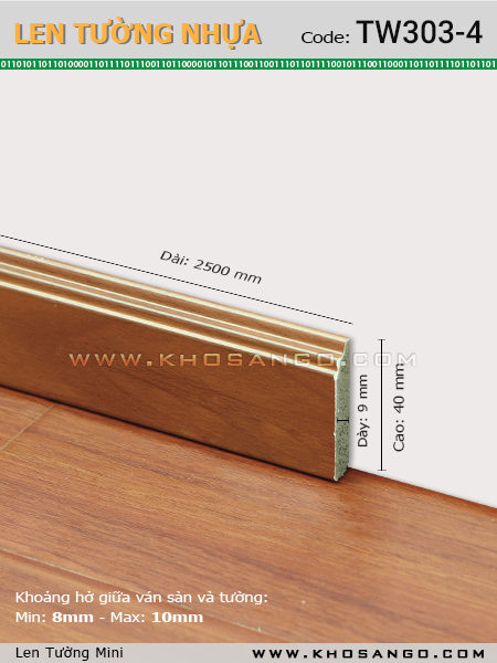 Len Tường nhựa TW303-4 Len Tường nhựa TW303-4