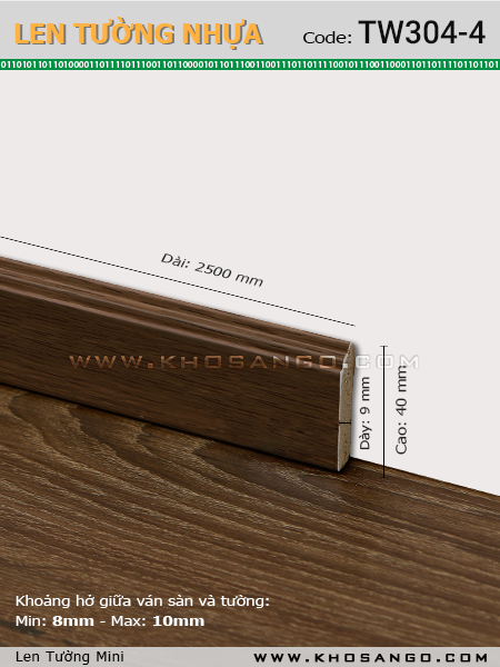 Len Tường nhựa TW304-4 Len Tường nhựa TW304-4