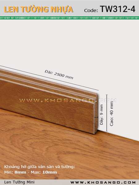 Len Tường nhựa TW312-4 Len Tường nhựa TW312-4