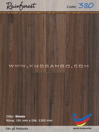 Sàn gỗ RainForest 380 Sàn gỗ RainForest 380