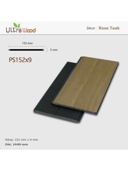 UltraWood PS152x9 Rose Teak