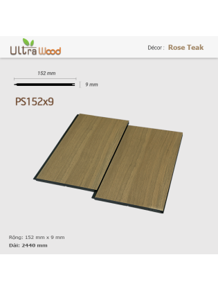 Ultra Wood PS152x9 Rose Teak Ultra Wood PS152x9 Rose Teak