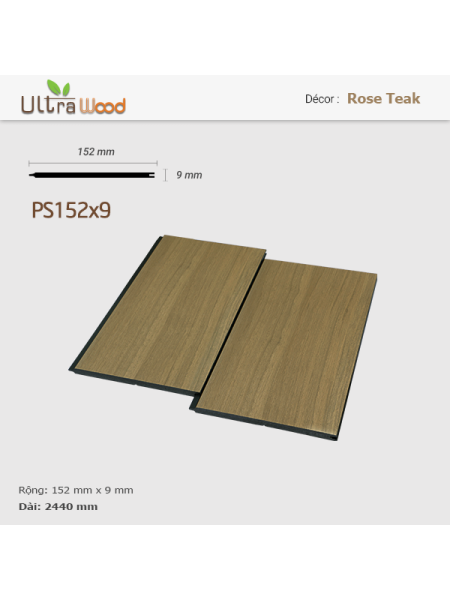 Ultra Wood PS152x9 Rose Teak