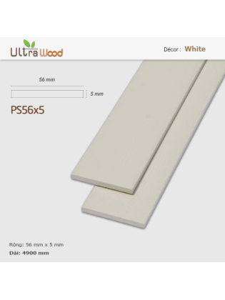 UltraWood PS56x5 White UltraWood PS56x5 White