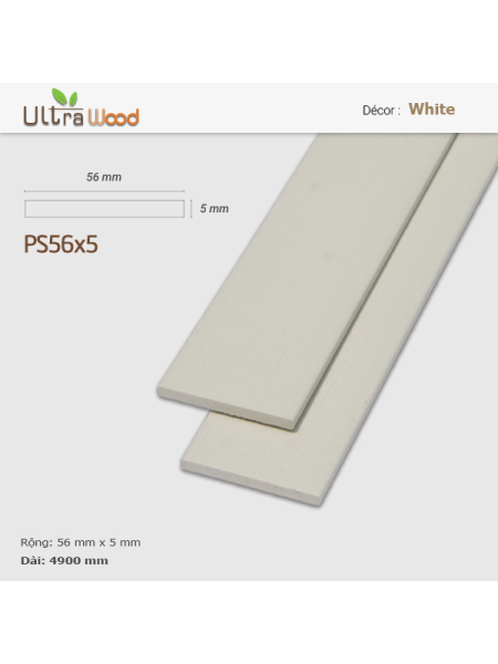 UltraWood PS56x5 White UltraWood PS56x5 White