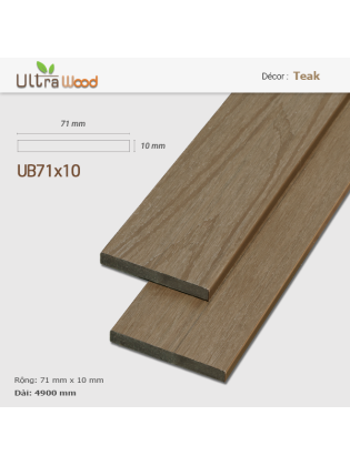 UltraWood UB71x10 Teak UltraWood UB71x10 Teak