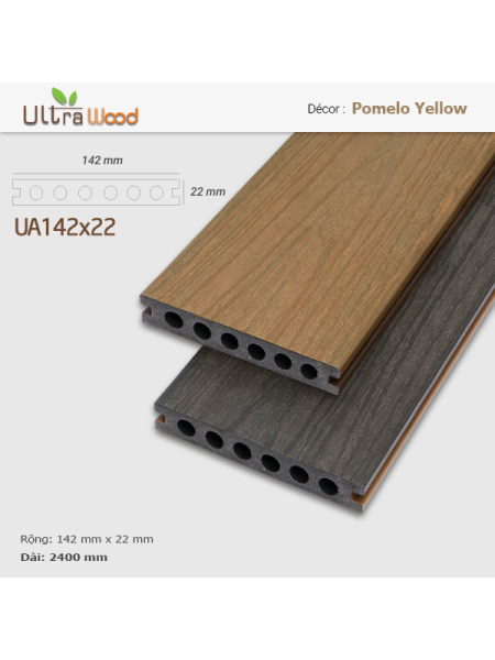 Ultra Wood UA142x22 Pomelo Yellow