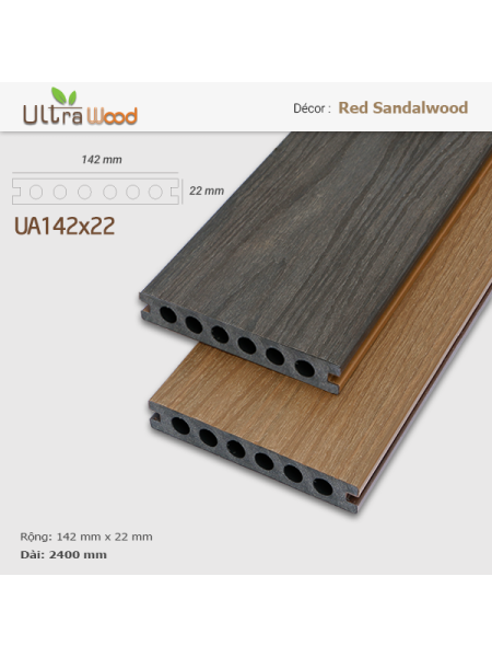 Ultra Wood UA142x22 Red Sandalwood