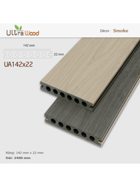 Ultra Wood UA142x22 Smoke Ultra Wood UA142x22 Smoke