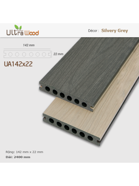 Ultra Wood UA142x22 Silvery Grey Ultra Wood UA142x22 Silvery Grey