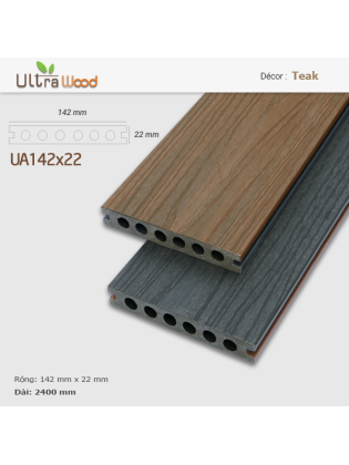Ultra Wood UA142x22 Red Teak Ultra Wood UA142x22 Red Teak
