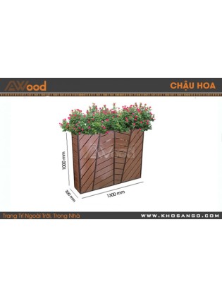 Chậu hoa ngoài trời CH162-2 Chậu hoa ngoài trời CH162-2