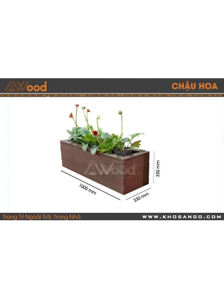 Chậu hoa ngoài trời CH162-3 Chậu hoa ngoài trời CH162-3