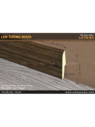 Len Tường nhựa LA76-23 Len Tường nhựa LA76-23