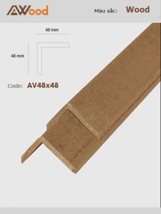Nẹp cạnh AV48x48 Wood Nẹp cạnh AV48x48 Wood