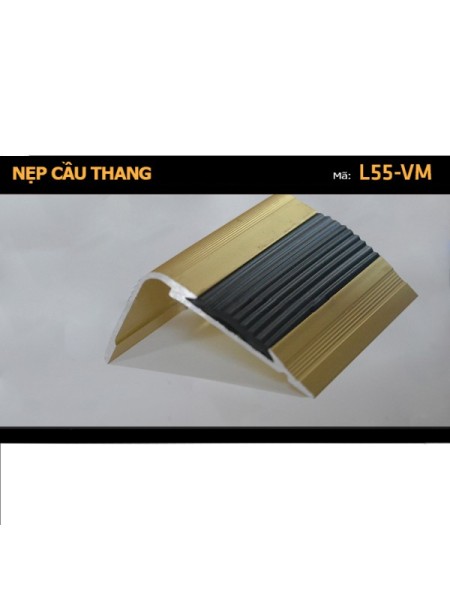 Nẹp nhôm cầu thang L55-VM Nẹp nhôm cầu thang L55-VM