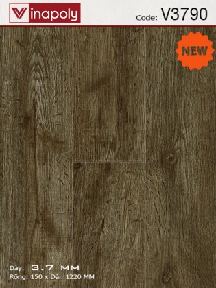 Sàn nhựa Vinapoly SPC V3790 Sàn nhựa Vinapoly SPC V3790