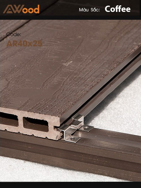 Thanh đà AR40x25 Coffee Thanh đà AR40x25 Coffee