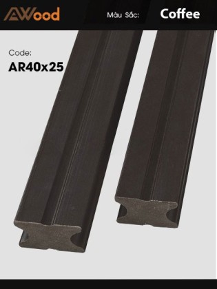 Thanh đà AR40x25 Coffee Thanh đà AR40x25 Coffee